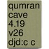 Qumran Cave 4.19 V26 Djd:c C