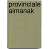 Provinciale Almanak door Onbekend