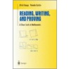 Reading, Writing And Proving door Ulrich Daepp