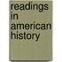Readings in American History