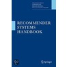 Recommender Systems Handbook door Onbekend