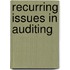 Recurring Issues in Auditing