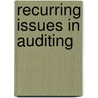 Recurring Issues in Auditing door Roy A. Chandler
