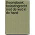 Theorieboek Belastingrecht met de wet in de hand