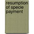 Resumption of Specie Payment