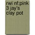 Rwi Nf:pink 3 Jay's Clay Pot