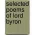 Selected Poems of Lord Byron