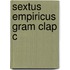 Sextus Empiricus Gram Clap C