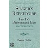 Singer's Repertoire, Part Iv door Berton Coffin