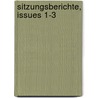 Sitzungsberichte, Issues 1-3 door Münchener Alterthums-Verein