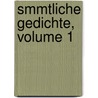 Smmtliche Gedichte, Volume 1 door Johann Andreas Cramer