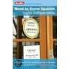 Spanish Berlitz Need To Know by Berlitz