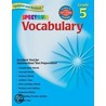 Spectrum Vocabulary, Grade 5 by Specialty P. School Specialty Publishing