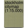 Stockholm Citymap (1:15.000) door Hallwag