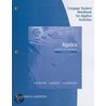 Student Workbook For Algebra by Vernon C. Barker