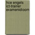 HCE Engels ict-trainer examenidioom