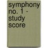 Symphony No. 1 - Study Score