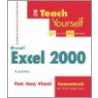 Teach Yourself Ms Excel 2000 door Dennis P. Taylor