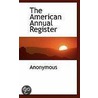 The American Annual Register door . Anonymous