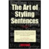 The Art of Styling Sentences door K.D. Sullivan