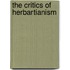 The Critics Of Herbartianism