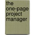 The One-Page Project Manager