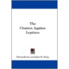 The Oration Against Leptines by Demosthenes Demosthenes