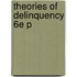 Theories Of Delinquency 6e P