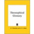 Theosophical Glossary (1918)
