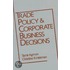Trade Policy/corp Business C