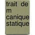 Trait  De M Canique Statique