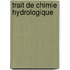 Trait de Chimie Hydrologique