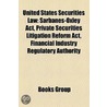 United States Securities Law by Unknown