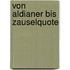 Von Aldianer bis Zauselquote