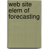 Web Site Elem Of Forecasting by Unknown