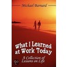 What I Learned at Work Today door Michael Barnard