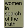 Women In Search Of The Truth door Patricia Sodano Ireland