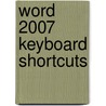 Word 2007 Keyboard Shortcuts by Quamut