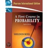 A First Course In Probability door Sheldon Ross