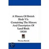 A History Of British Birds V1 door Thomas Bewick