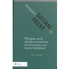 Wijziging van de arbeidsovereenkomst by N. Gundt