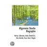 Allgemeine Deutlie Biographie door Rochus Liliencron