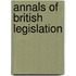 Annals Of British Legislation