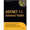 Asp.Net 1.1 Solutions Toolkit door Matthew Mcdonald