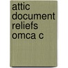Attic Document Reliefs Omca C door Carol L. Lawton