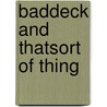 Baddeck And Thatsort Of Thing by Charles Dudley Warner