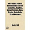 Bessarabia German Communities door Onbekend