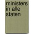 Ministers in alle staten