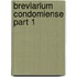 Breviarium Condomiense Part 1