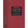 British Literature, 1780-1830 door Richard E. Matlak